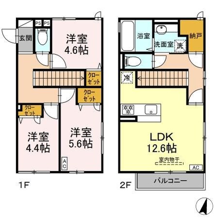 エルデガーデン　I号館の物件間取画像